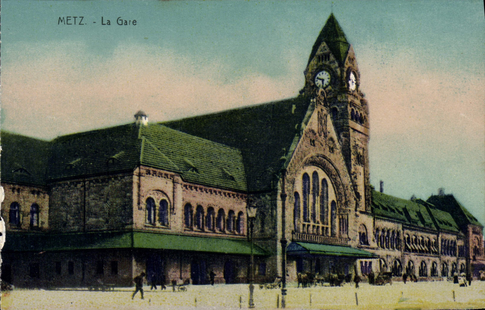 CPA Metz La Gare 