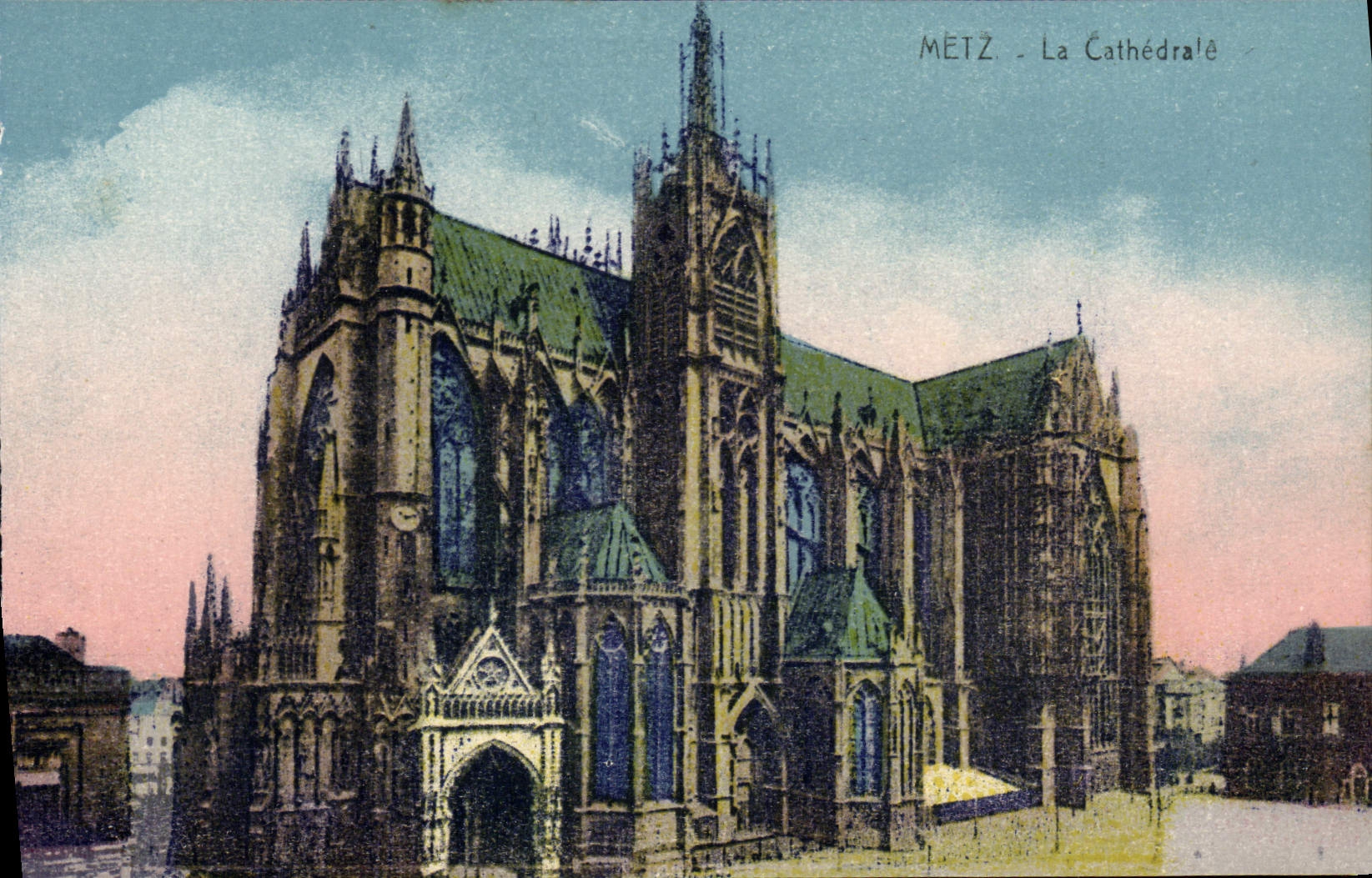 CPA Metz La Cathedrale 