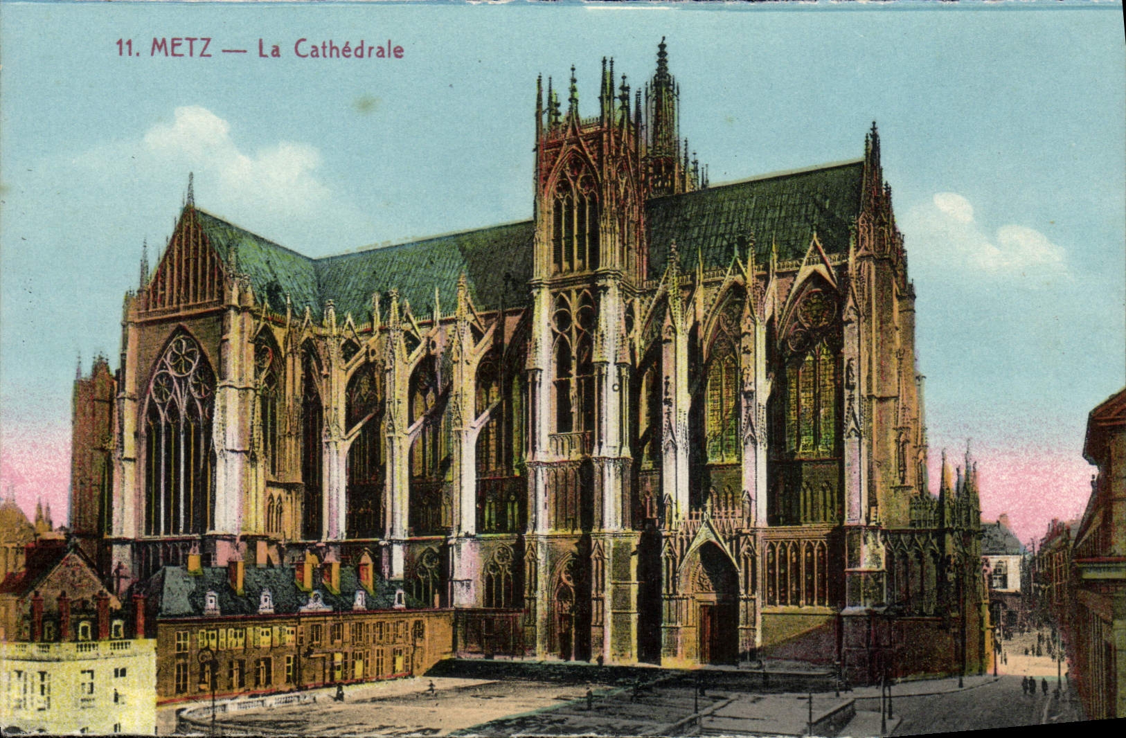 CPA Metz La Cathedrale 
