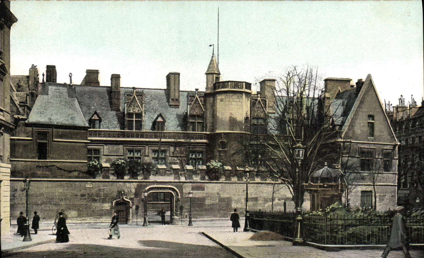 CPA Paris Musee de Cluny