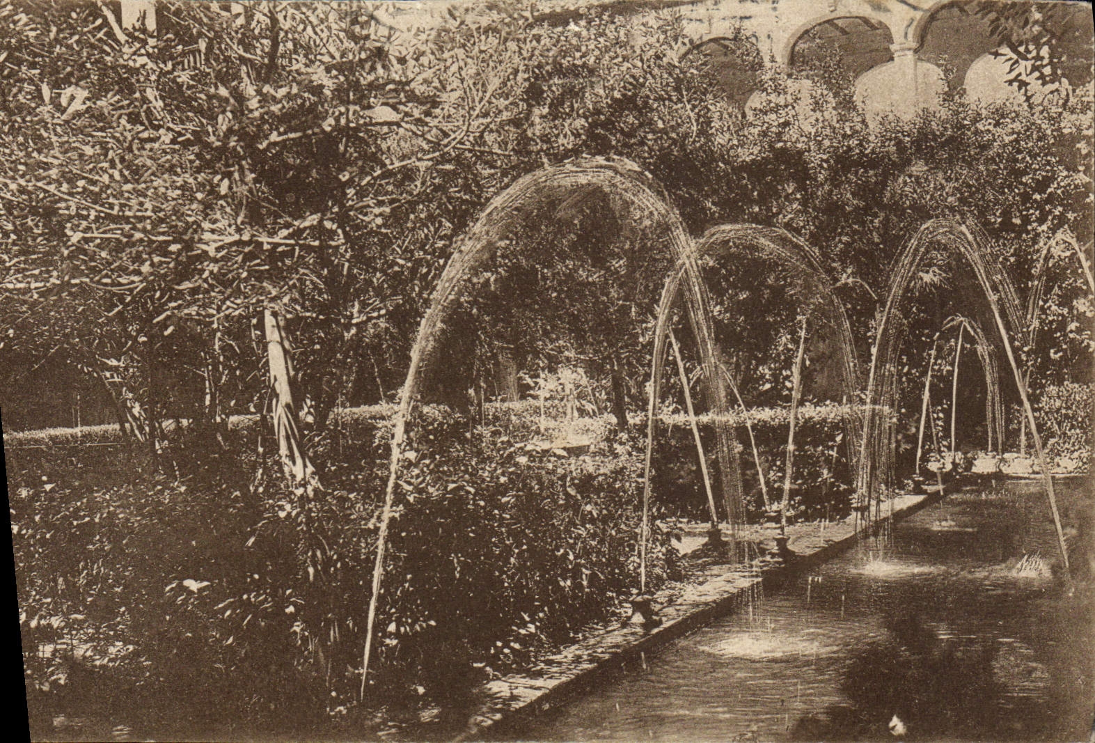 CPA Granada Generalife Jardines