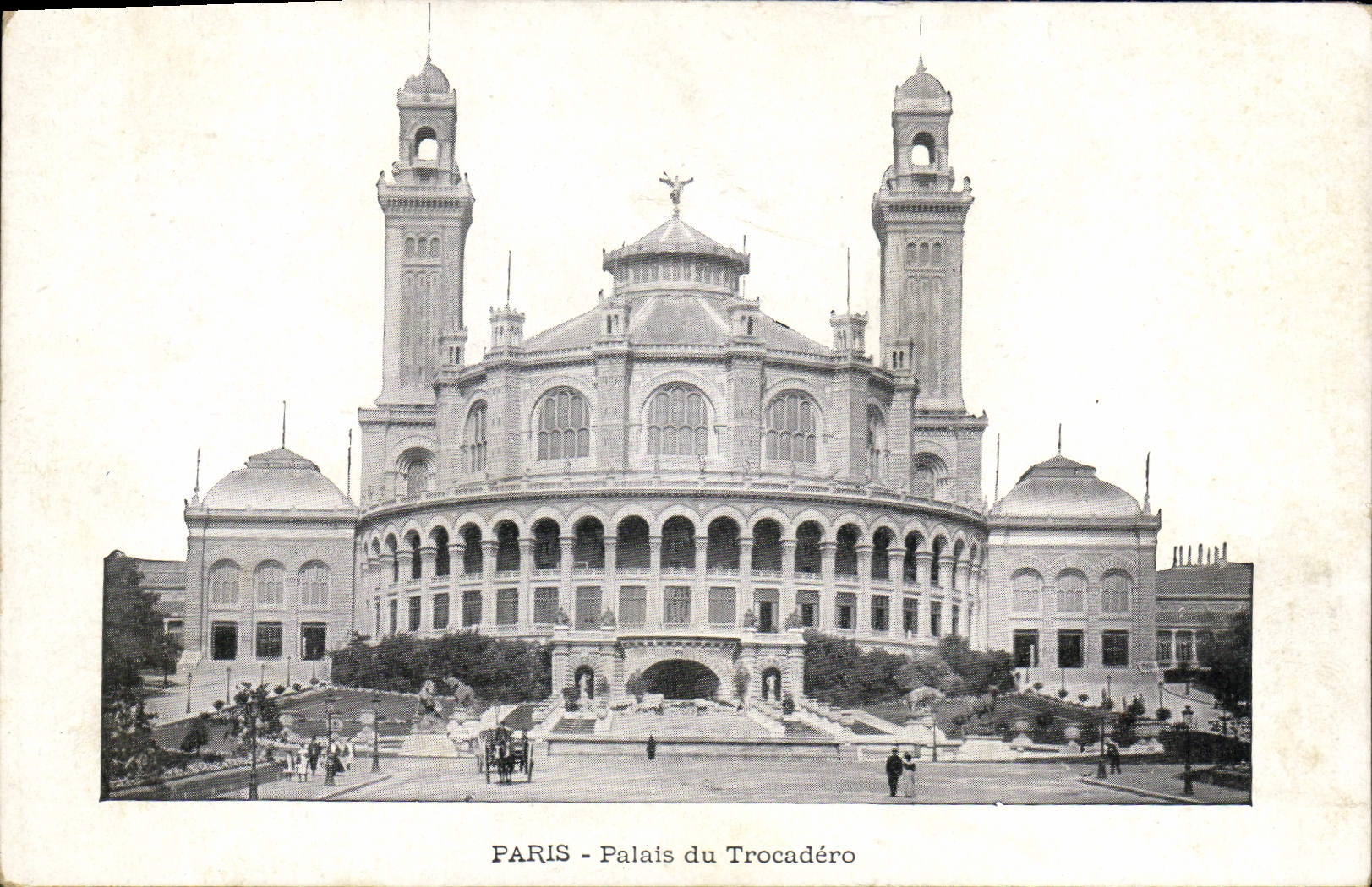CPA Paris Palais Du Trocadero