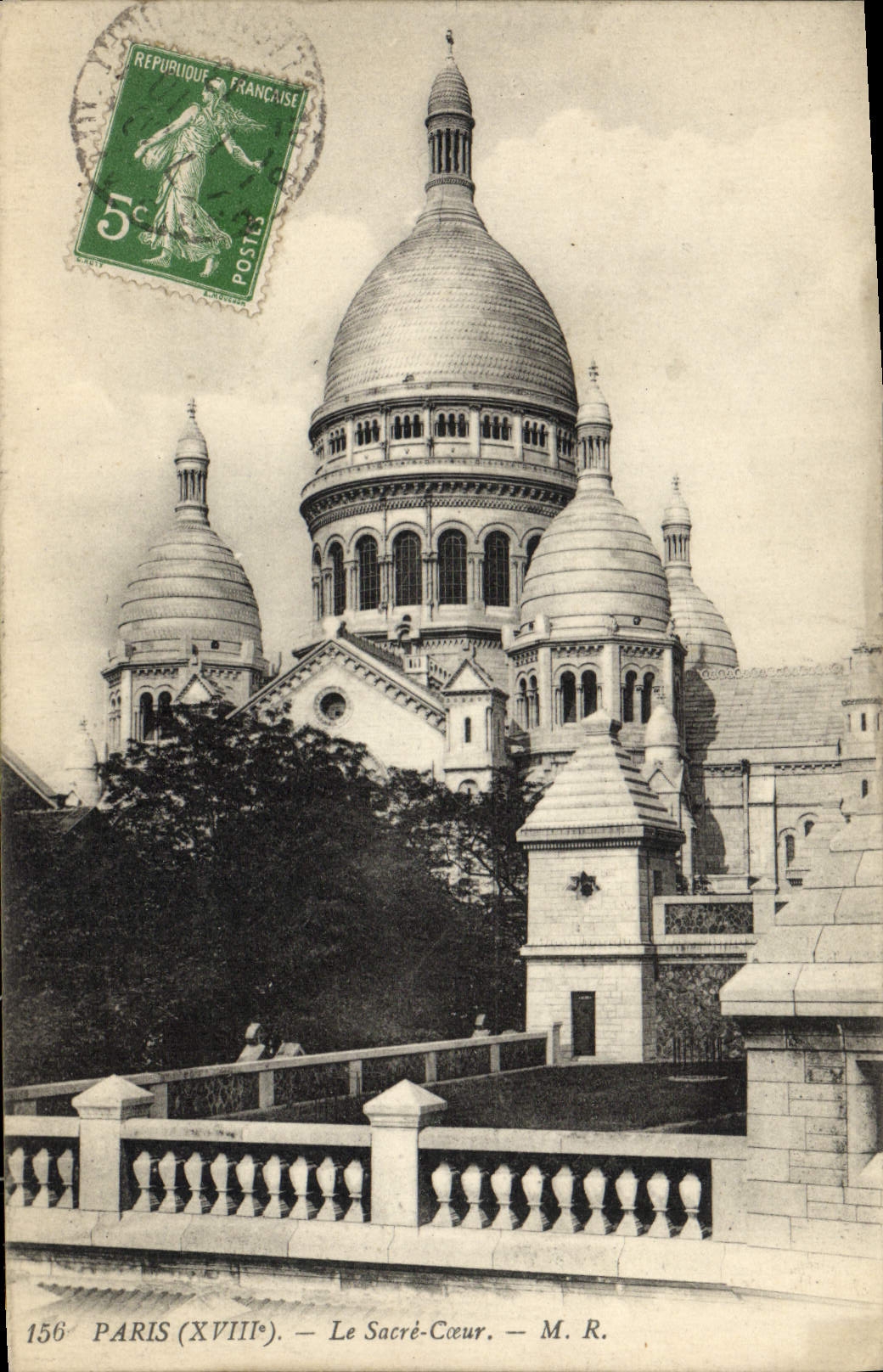 CPA Paris Le Sacre Coeur