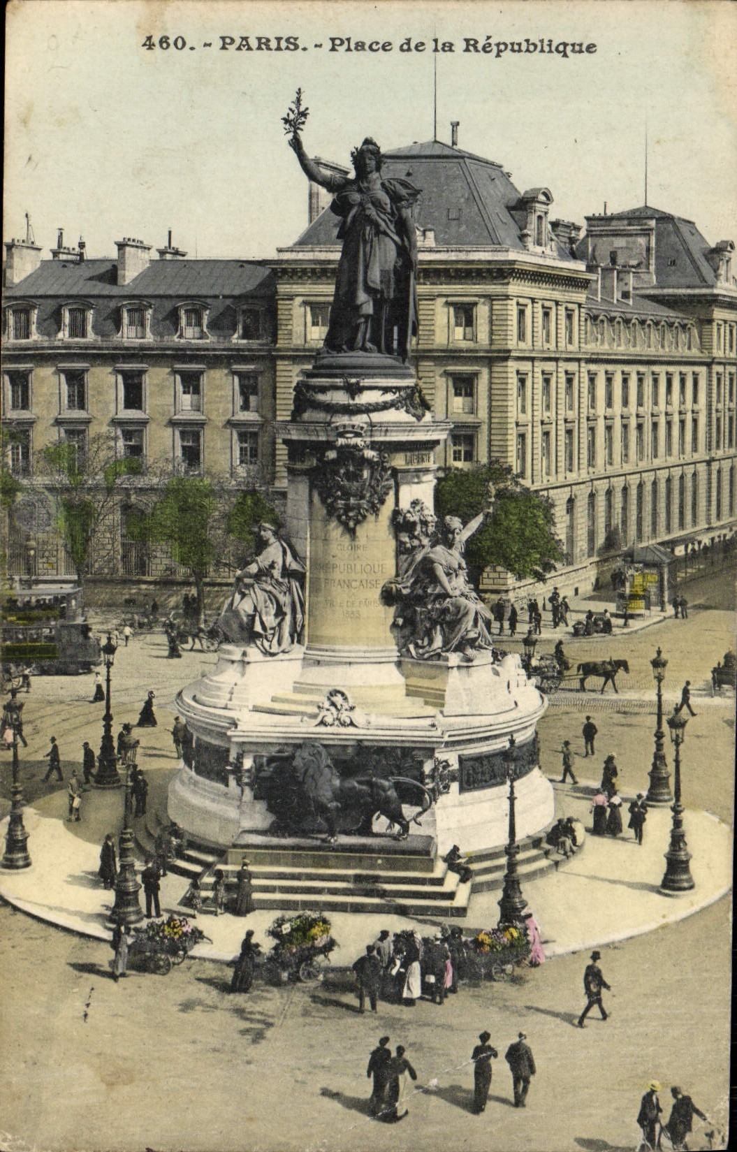 CPA Paris Place De La Republique