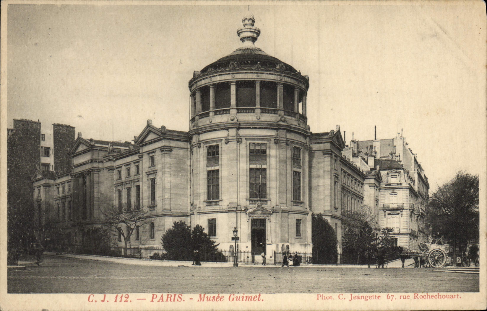 CPA Paris Musee Guimet