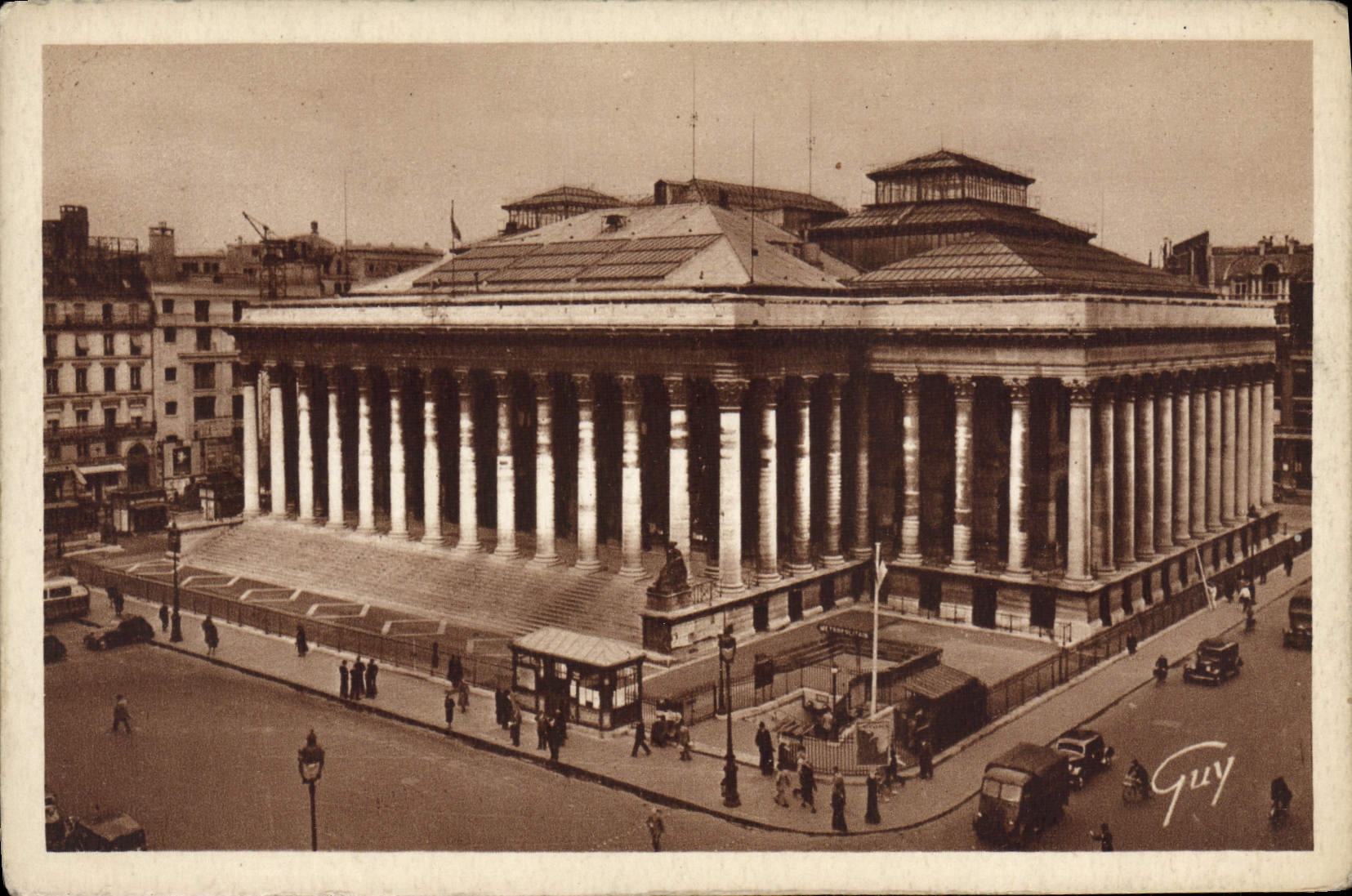 CPA Merveilles Bourse Des Valeurs Mobilieres Bourse Paris