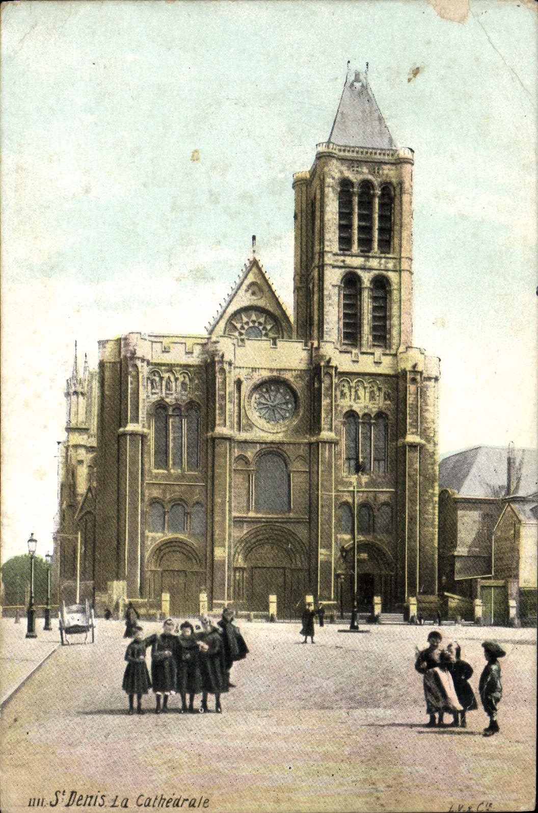 St Denis de la POSTAL de la VENDIMIA la catedral