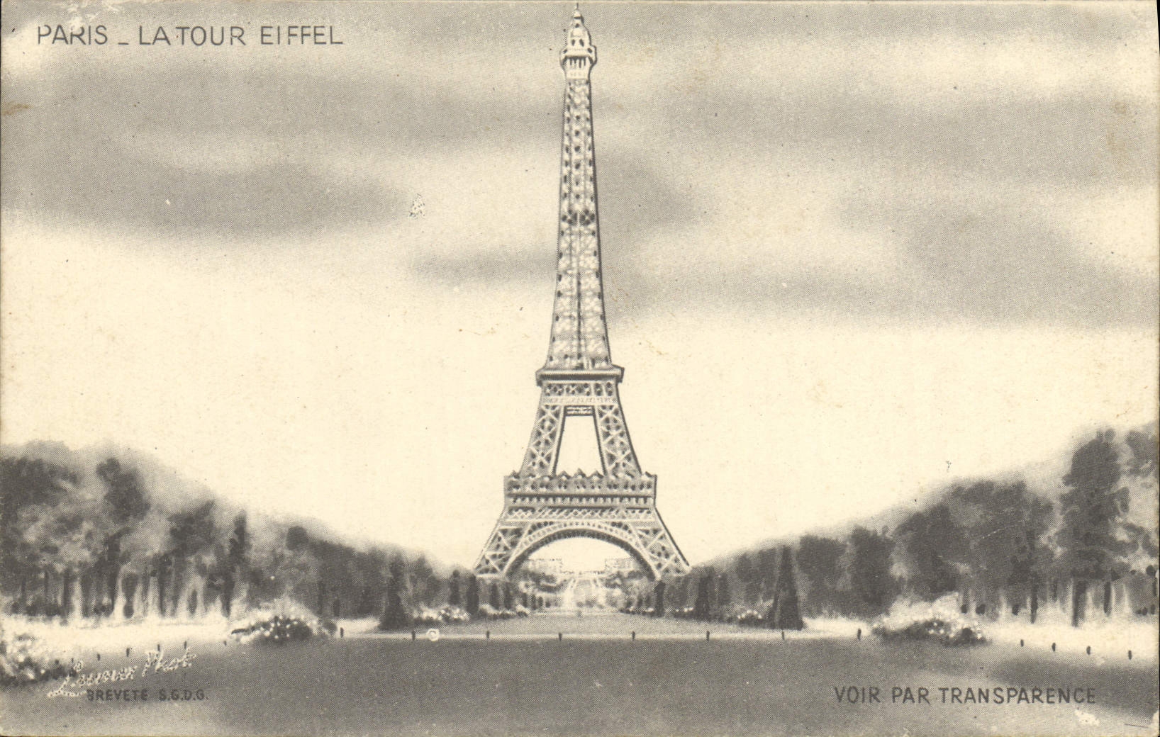 CPA Paris La Tour Eiffel