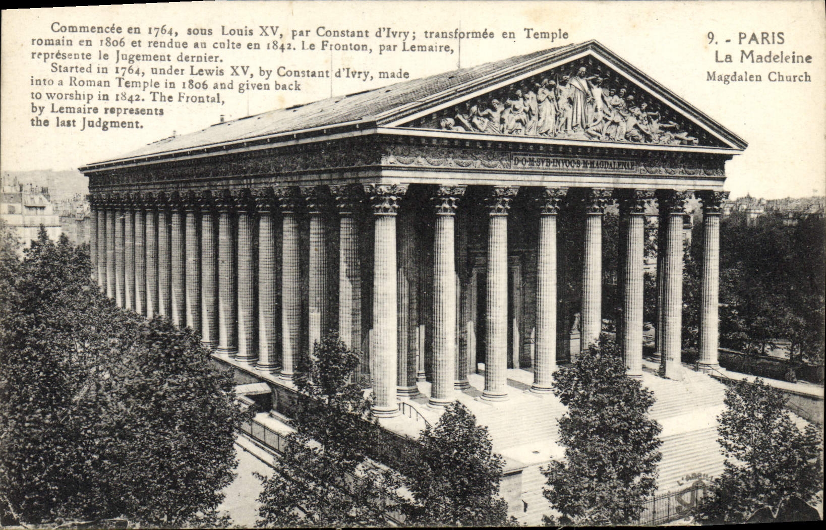 CPA Paris La Madeleine