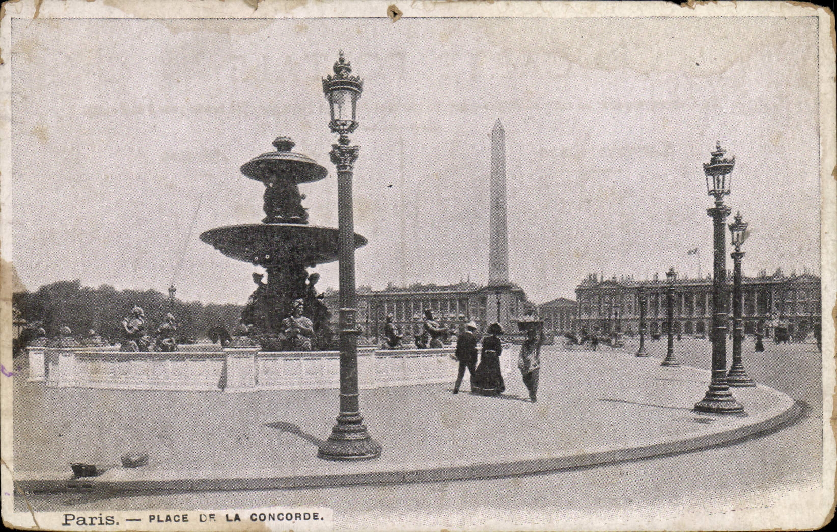 CPA Paris Place De La Concorde
