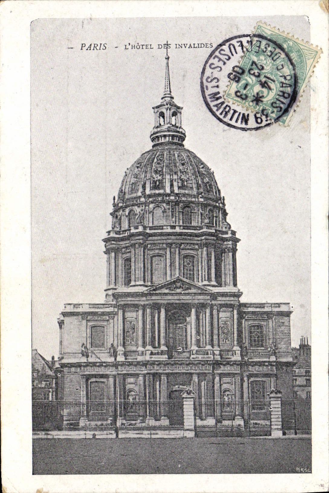 CPA Paris L'Hotel Des Invalides