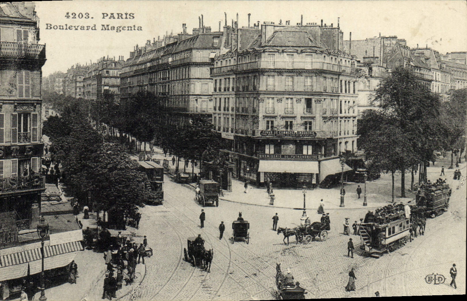 CPA Paris Boulevard Magenta