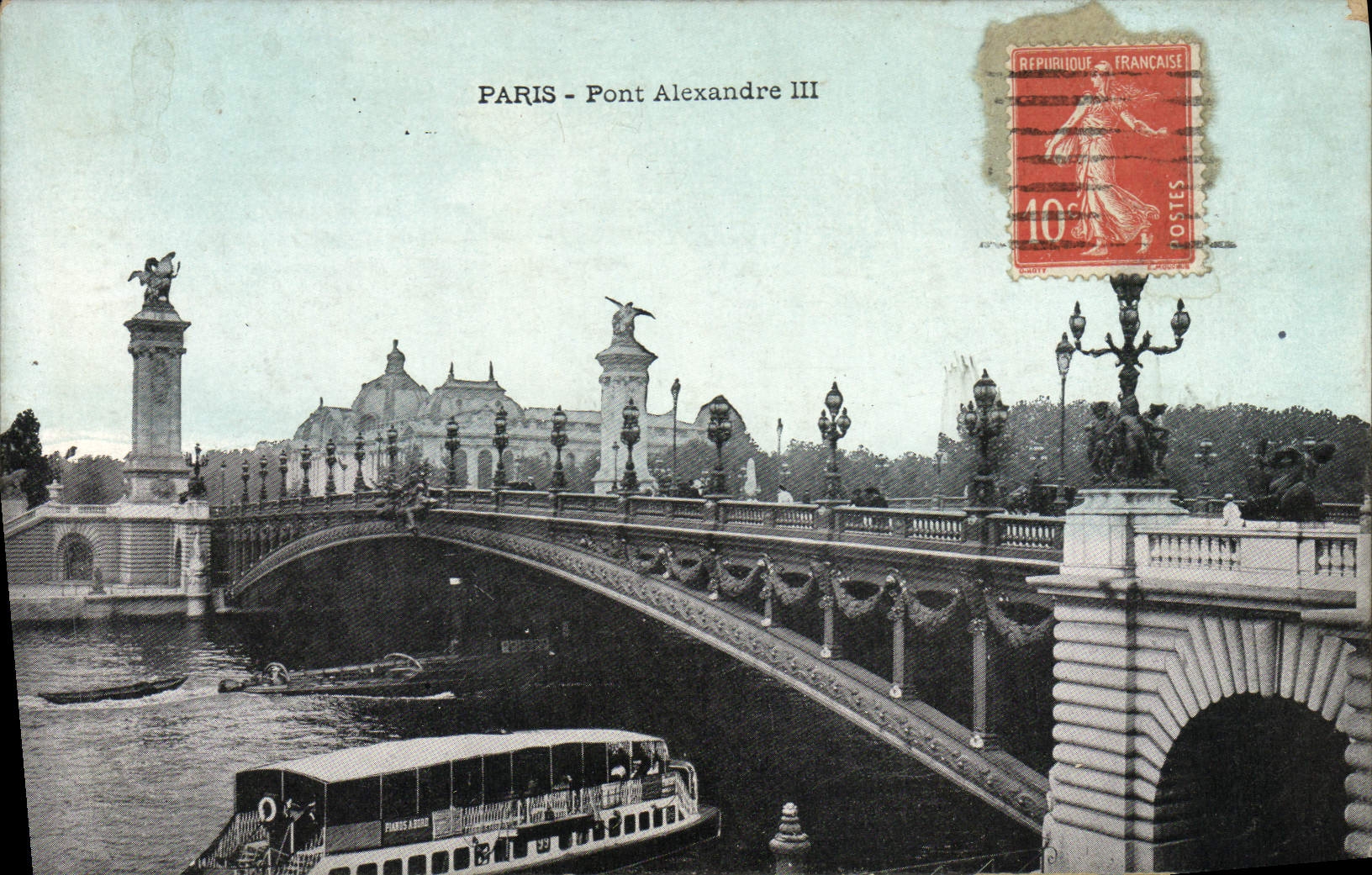 CPA Paris Pont Alexandre III