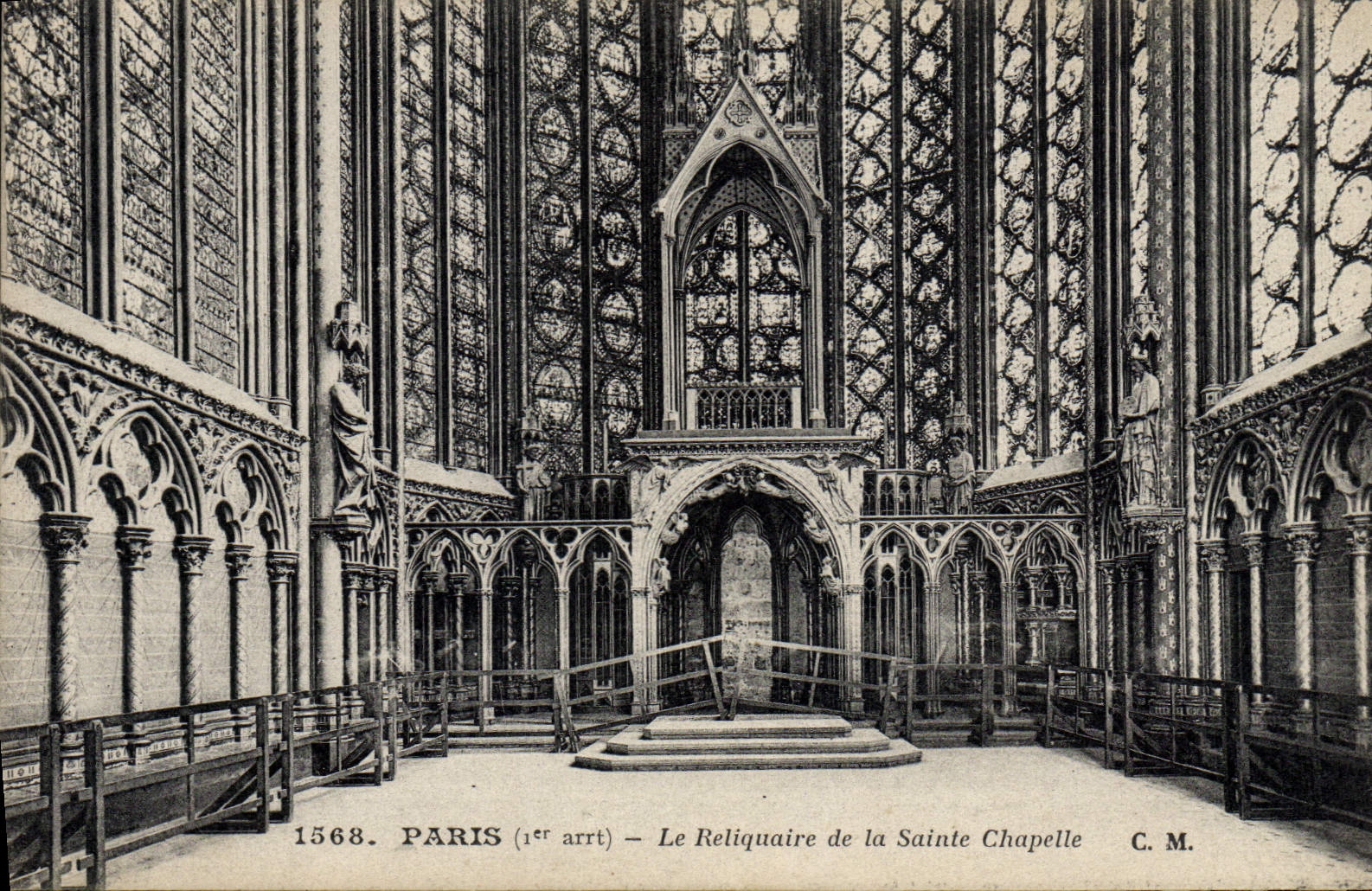 CPA Paris Le Reliquaire De La Sainte Chapelle