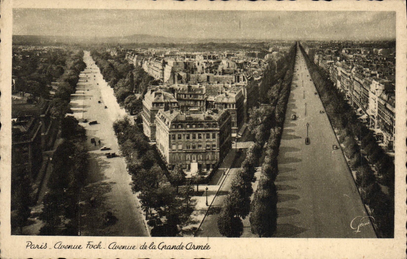 CPA Paris Avenue Foch