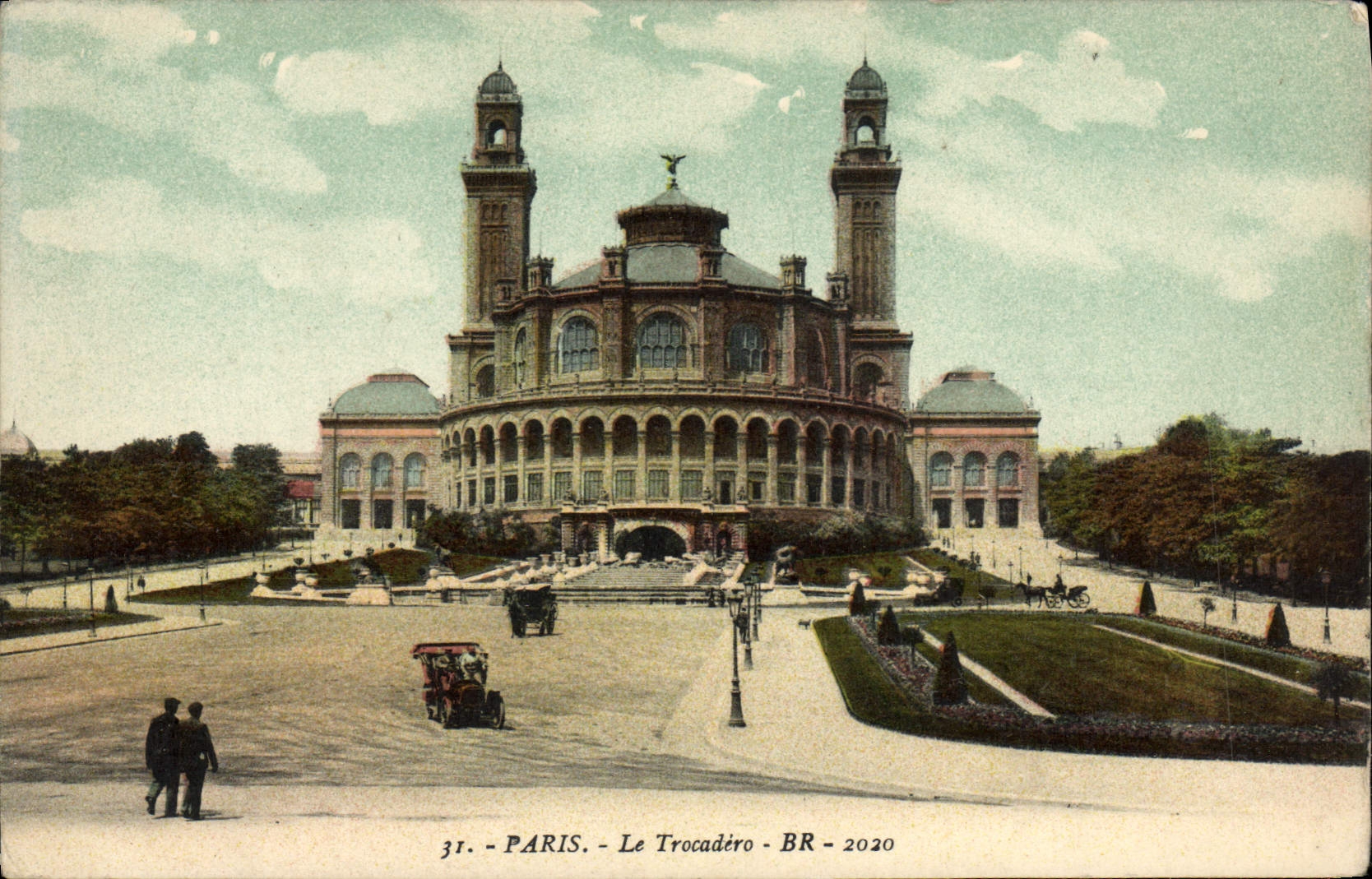 CPA Paris Le Trocadero