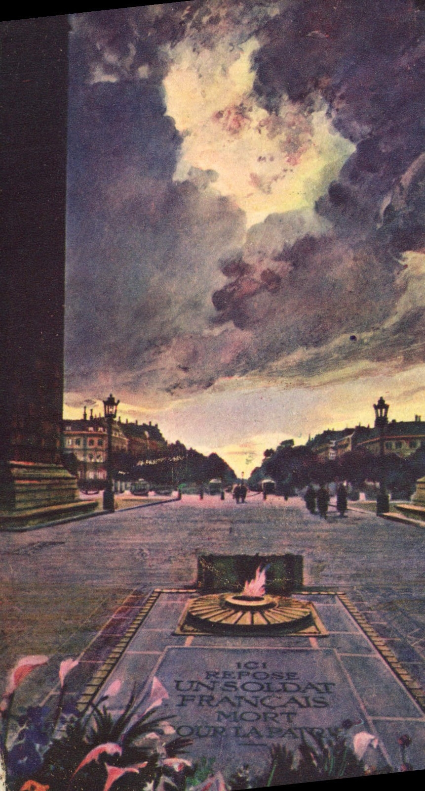 CPA Paris En Flanant Tombeau Du Soldat inconnu