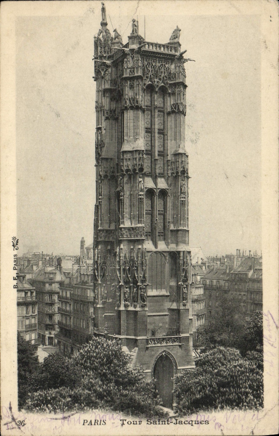 CPA Paris Tour Saint Jacques