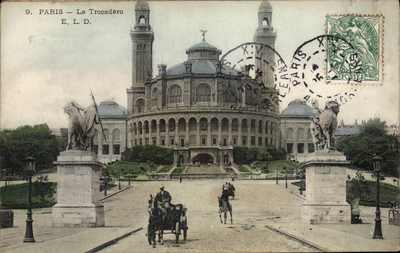 CPA Paris Le Trocadero