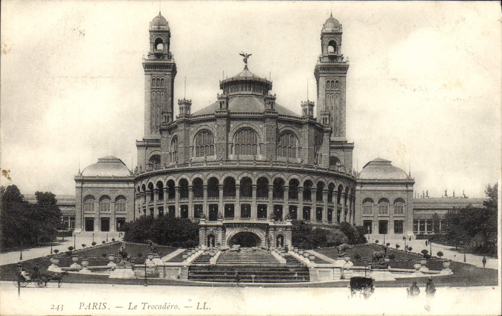 CPA Paris Le Trocadero