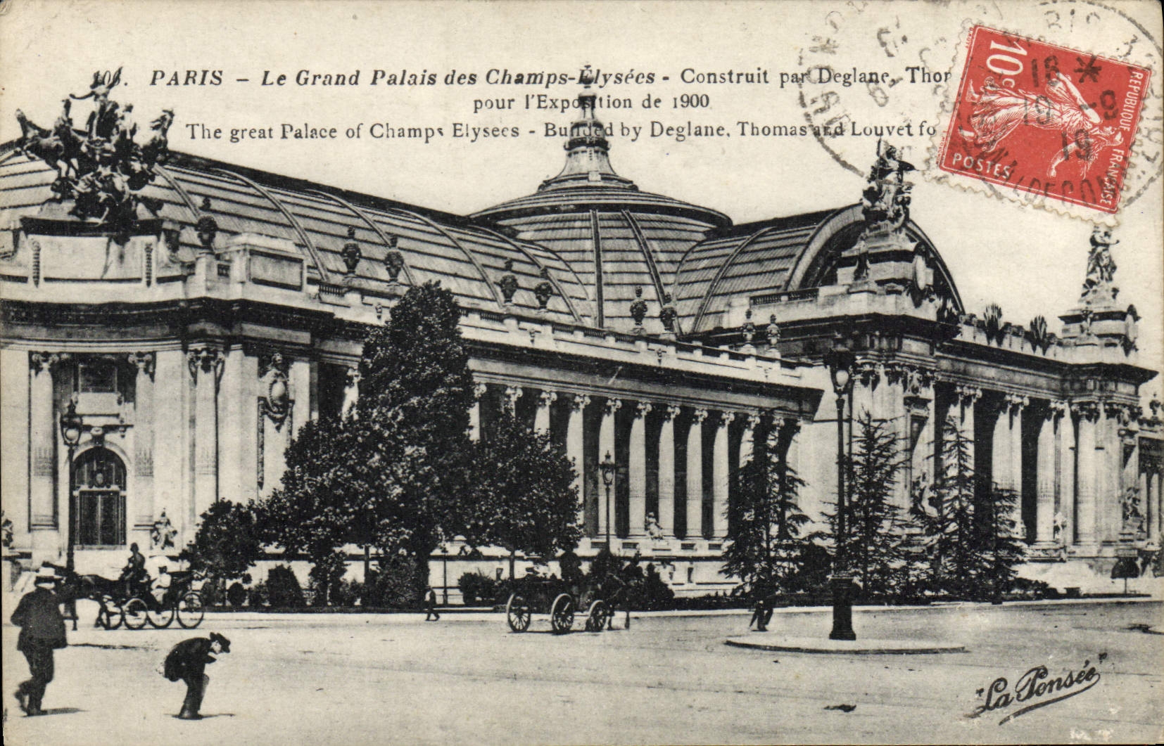 CPA Paris Le Grand Palais des Champs Elysees