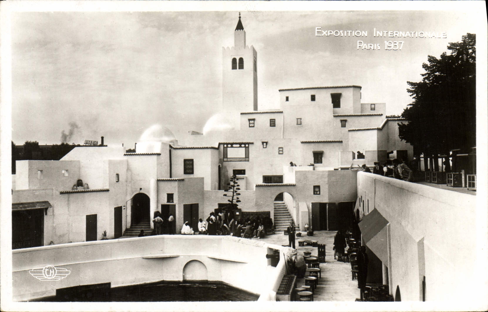CPA Paris Exposition Internationale 1937 Tunisie Vue generale