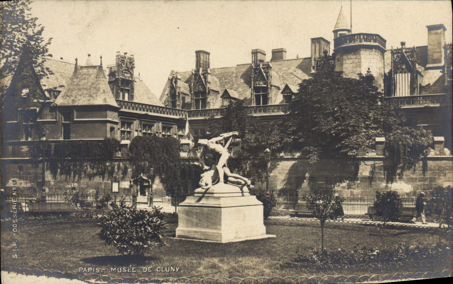 CPA Paris Musee De Cluny