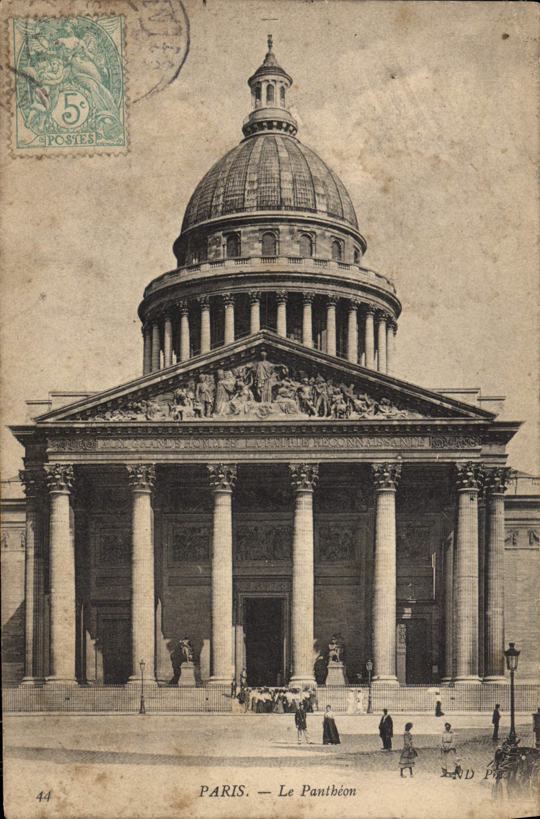 CPA Paris Le Pantheon