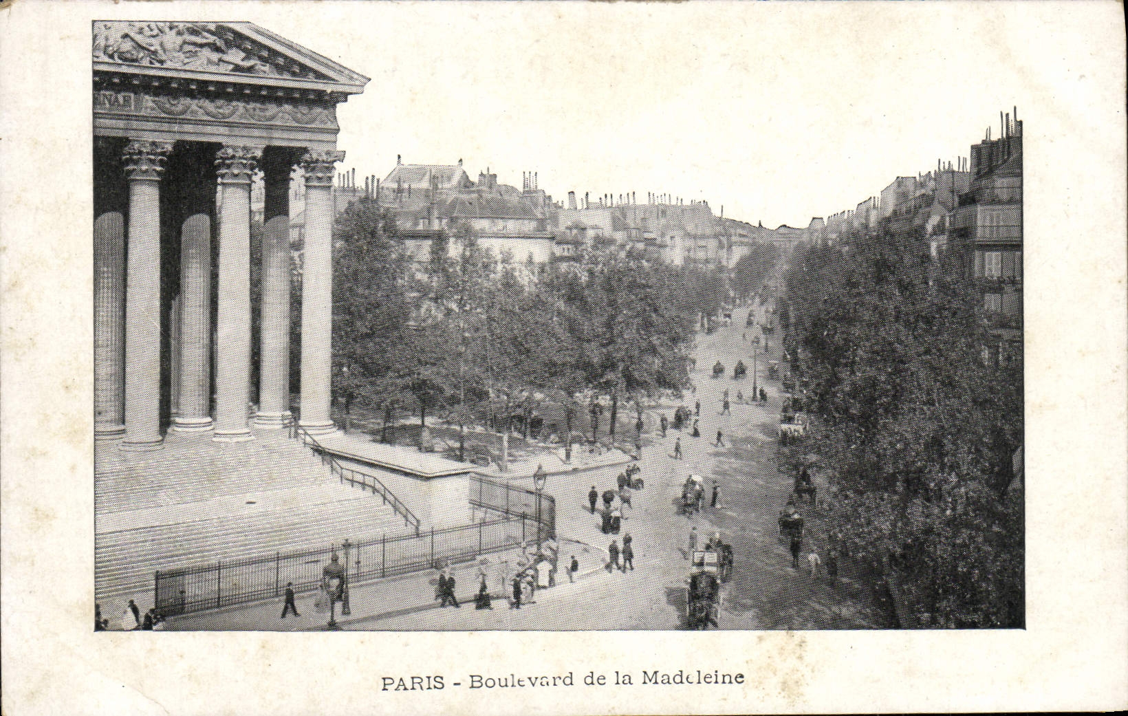 CPA Paris Boulevard de la Madeleine