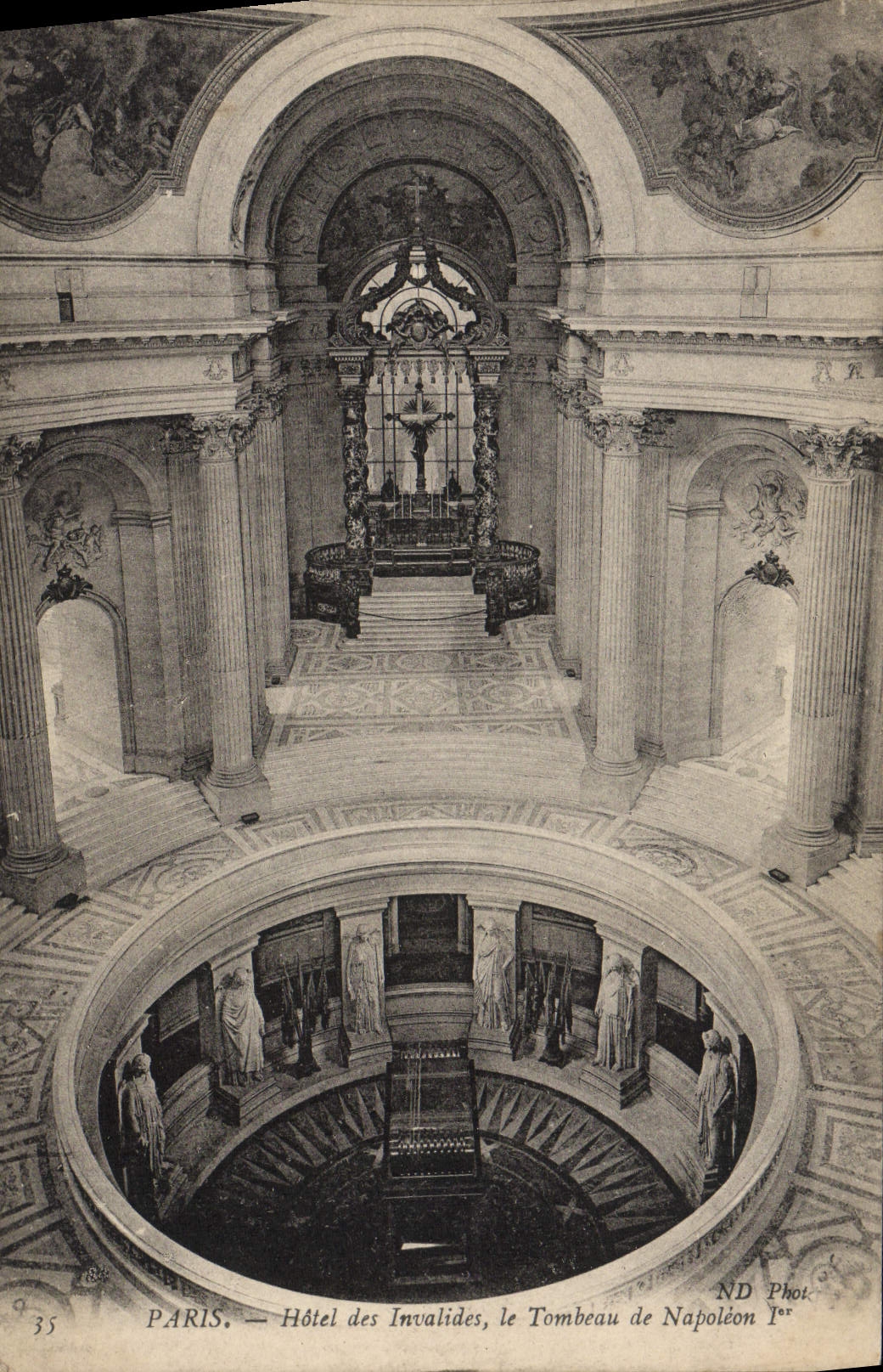 CPA Paris Hotel des Invalides le Tombeau de Napoleon 1er