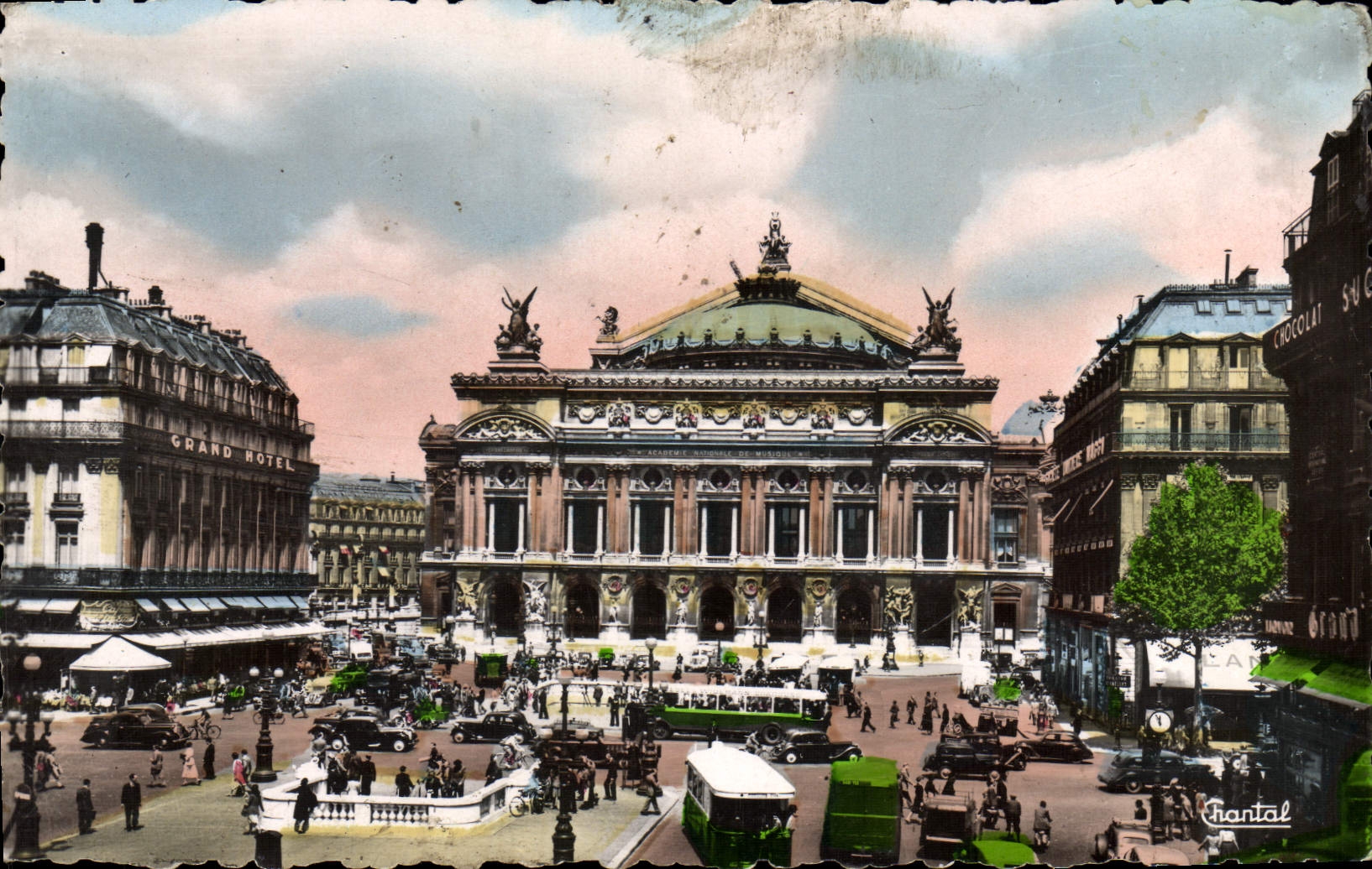 CPM Paris Place de L'Opera