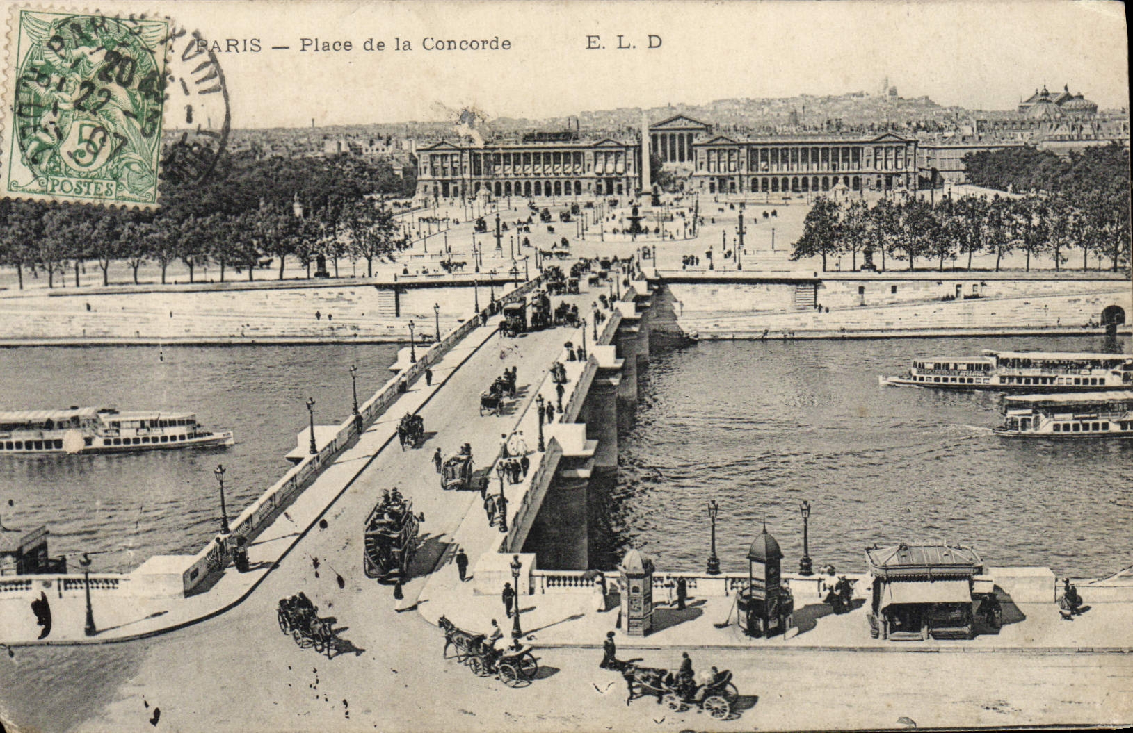 CPA Paris Place de la Conorde