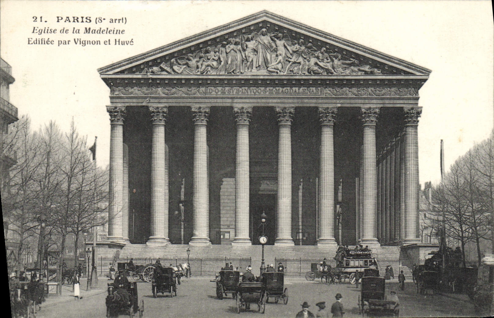 CPA Paris Eglise de la Madeleine
