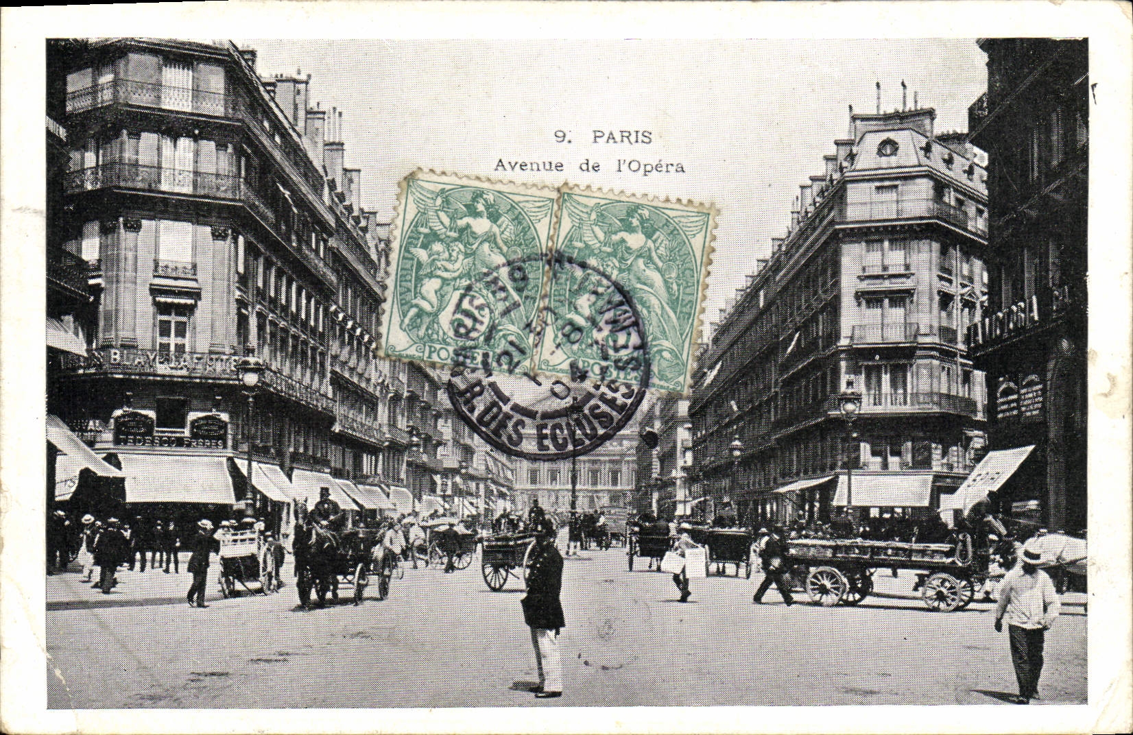 CPA Paris Avenue de L'Opera