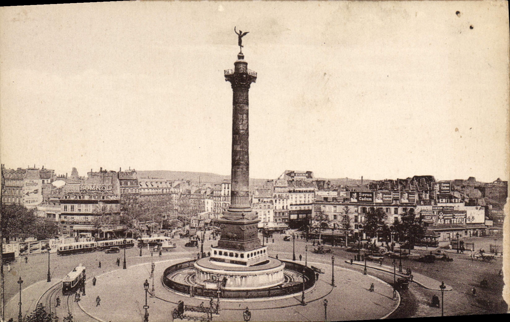 CPA Paris Place de la Bastille