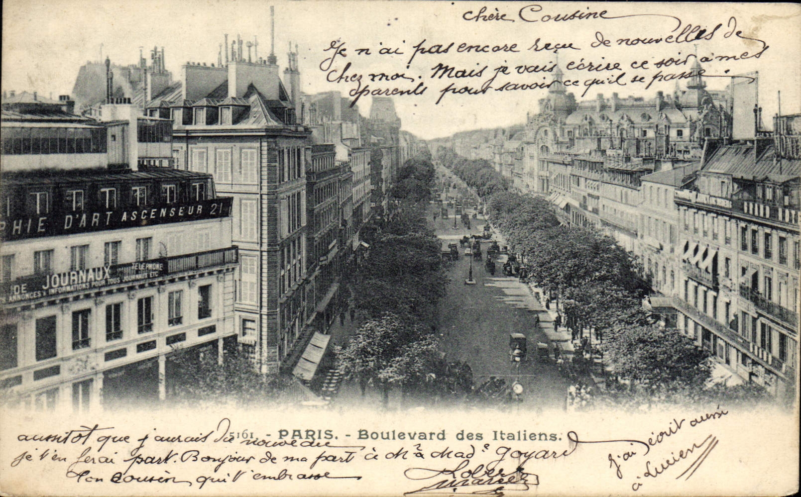 CPA Paris Boulevard des Italiens