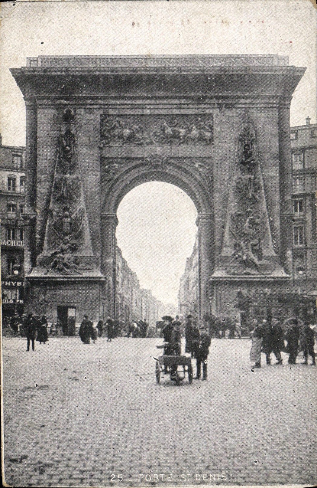 CPA Paris Porte St Denis 