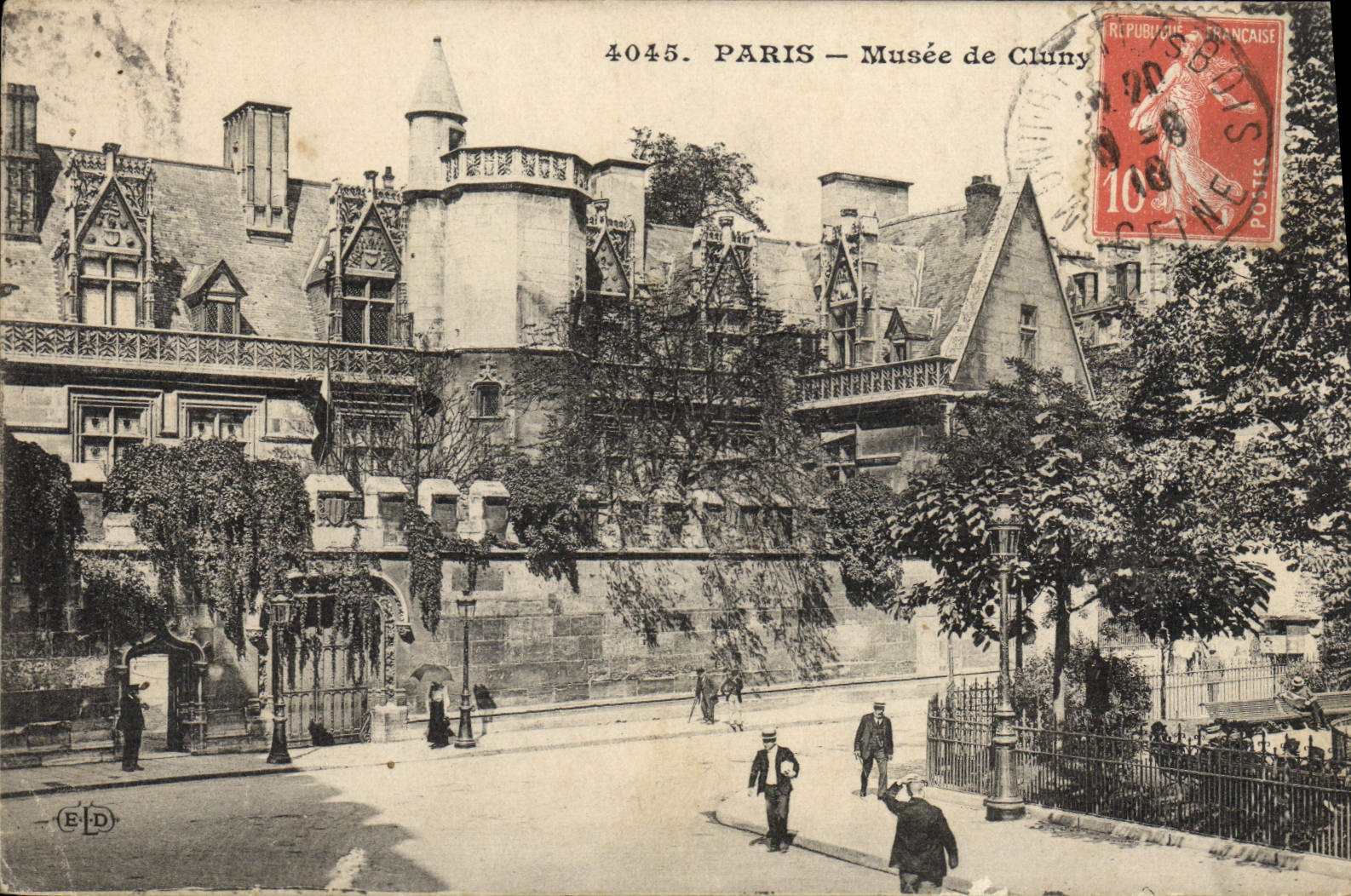 CPA Paris Musee de Cluny