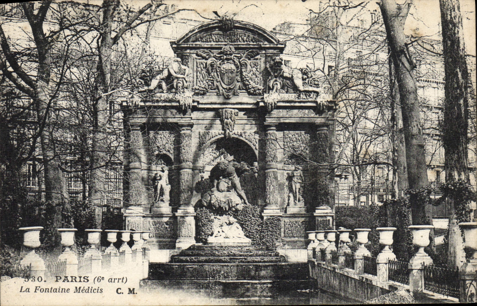 CPA Paris La Fontaine Medicis