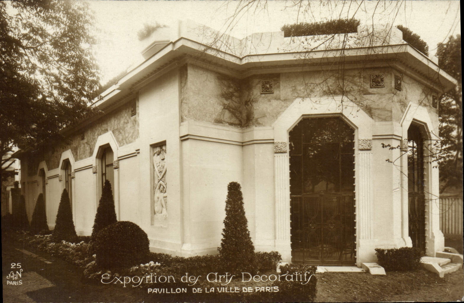 CPA Paris Exposition des Arts Decoratifs Pavillon de la Ville de Paris 