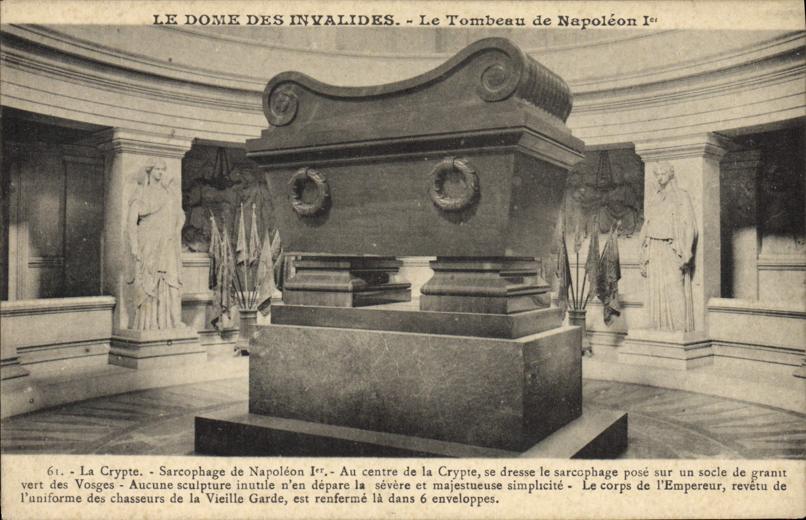 CPA Paris Le Dome Des Invalides Le Tombeau de Napoleon 1er