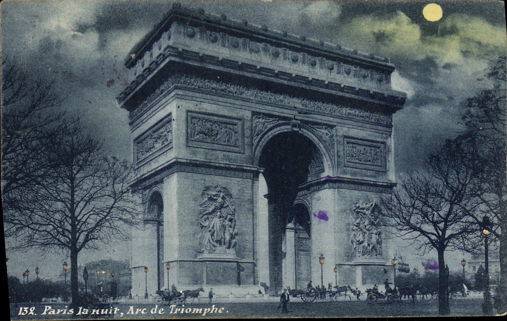 CPA Paris Arc de Triomphe