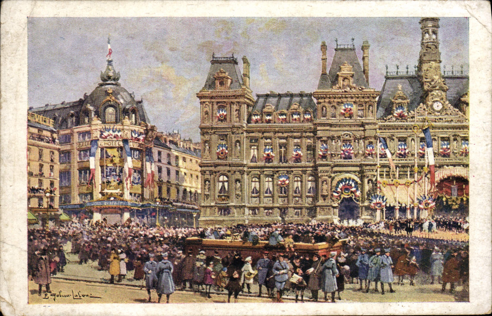 CPA Paris Hotel de Ville