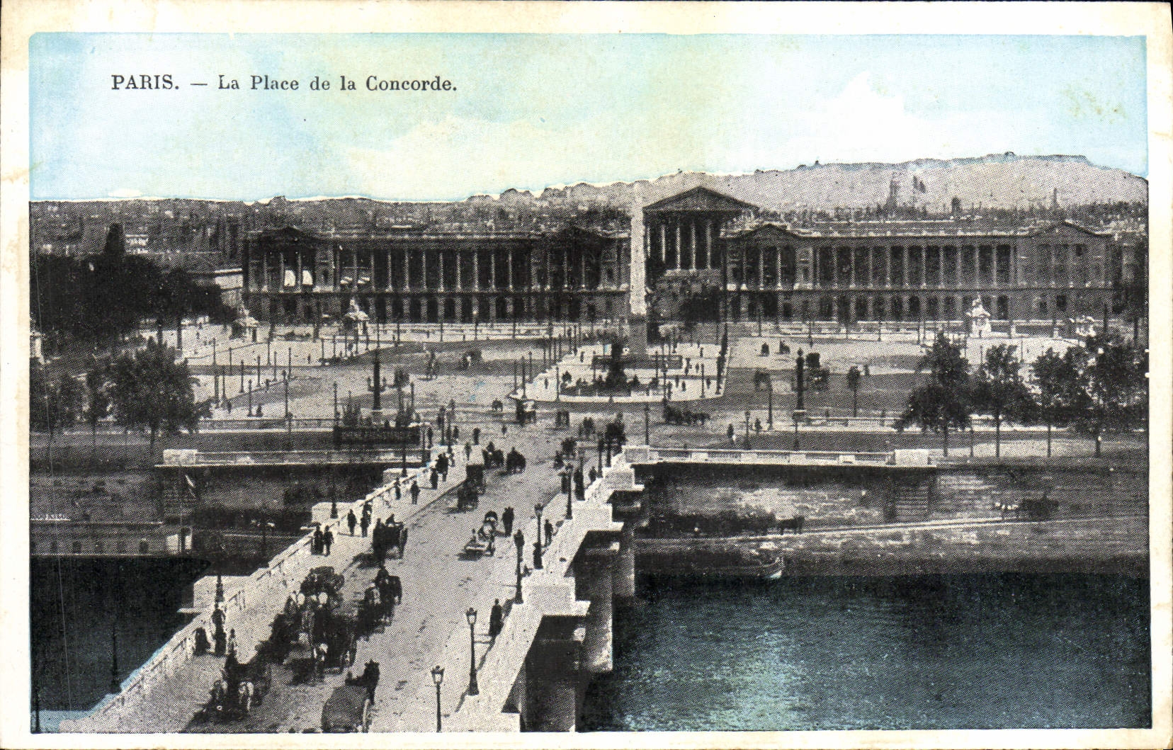 CPA Paris La Place de la Concorde