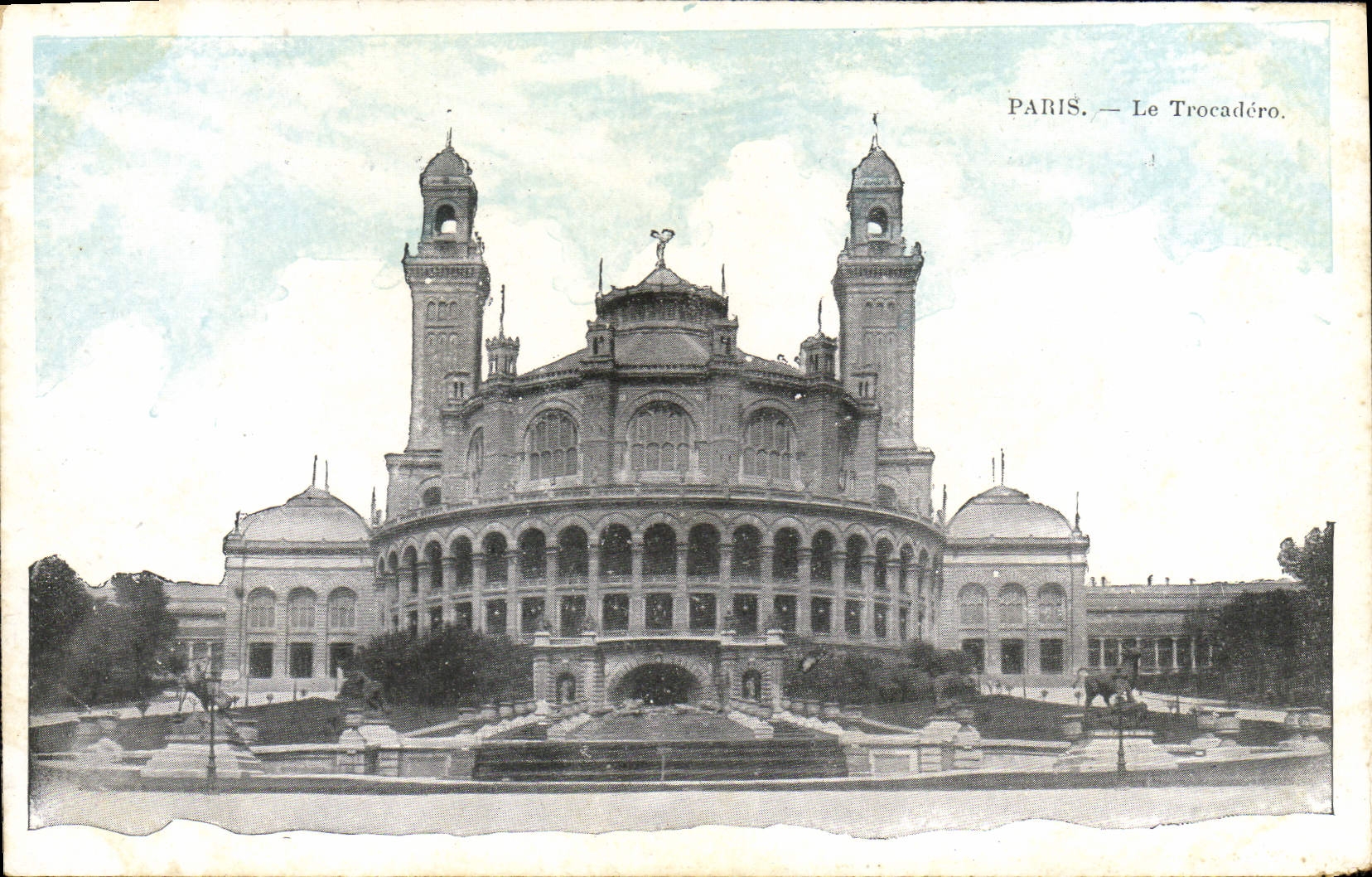 CPA Paris La Trocadero