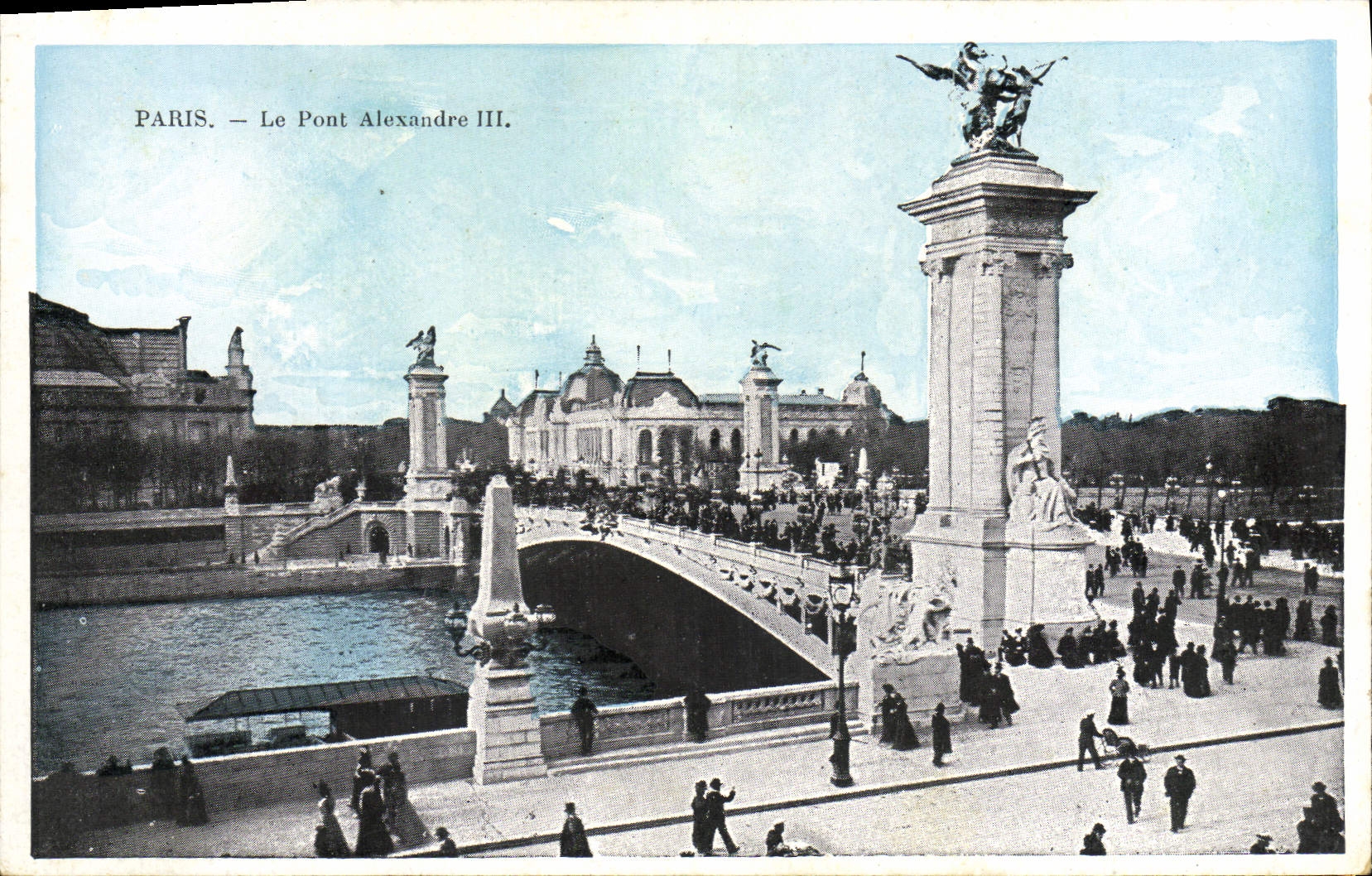 CPA Paris Le Pont Alexandre III