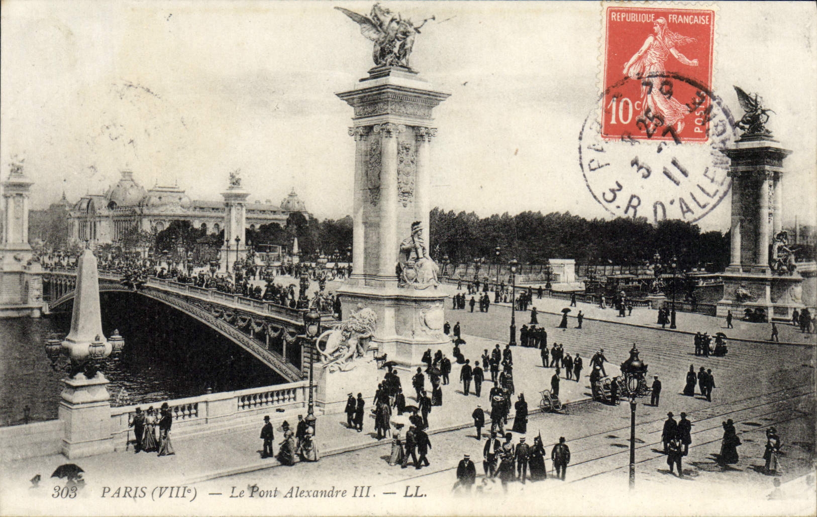CPA Paris Le Pont Alexandre III