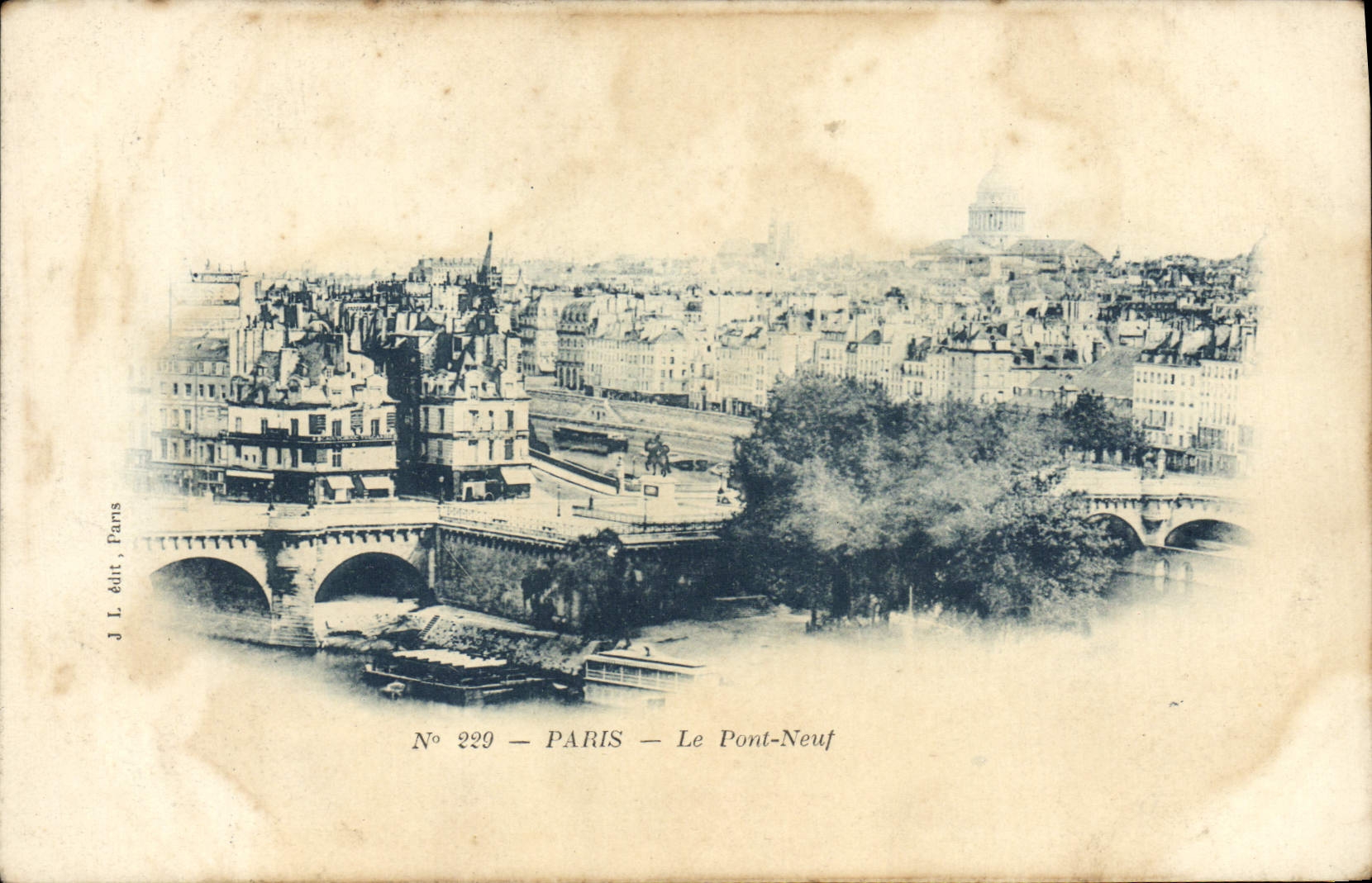 CPA Paris Le Pont Neuf