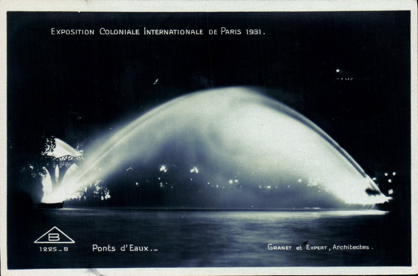 CPA Paris Exposition Coloniale Internationale De 1931 Ponts d'eaux