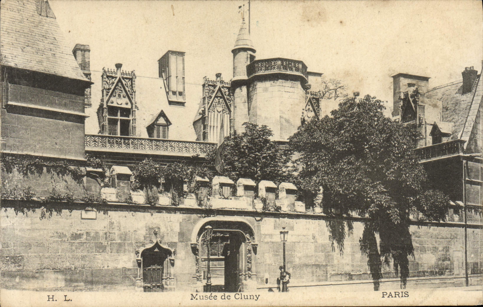 CPA Paris Musee de Cluny